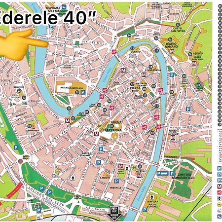 Ederle 40 Lägenhet Verona Exteriör bild